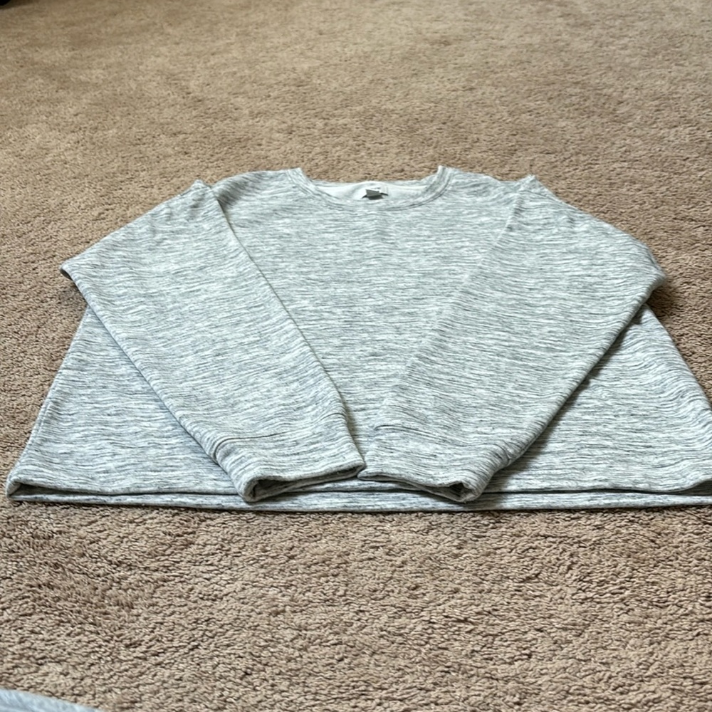 J Crew Space dyed sweatshirt